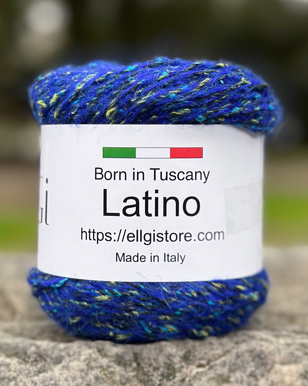Filato Latino alpaca merino seta in gomitolo colore Blu – ÉllGi