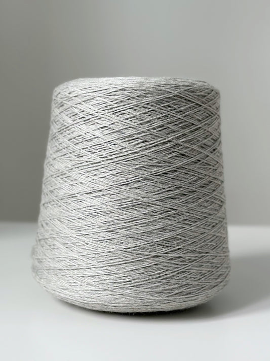 Merino wool, nylon. Grey.