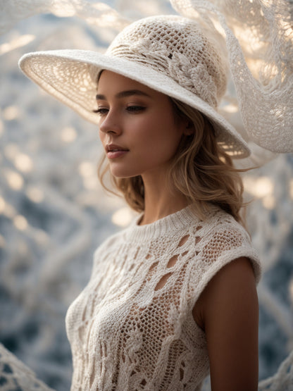 Models to Ignite Your Creativity, summer hats, crochet models