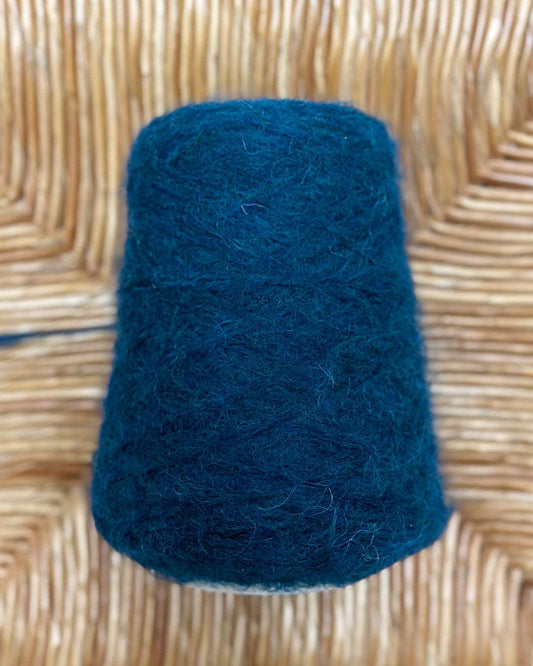 Baby Alpaca Merino wool Cottone Yarn color Petrol