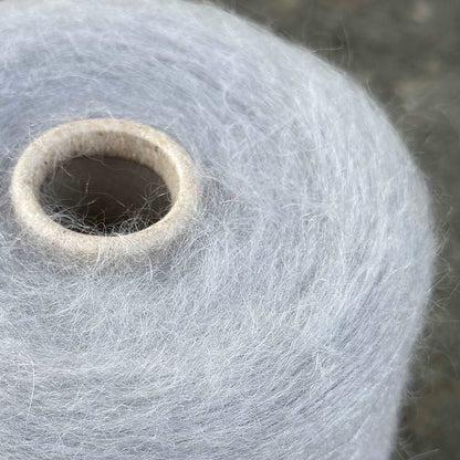 Kid Mohair Silk Yarn light Grey